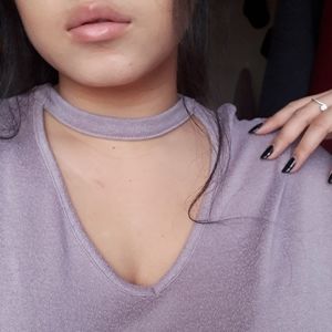 Choker Purple T-Shirt